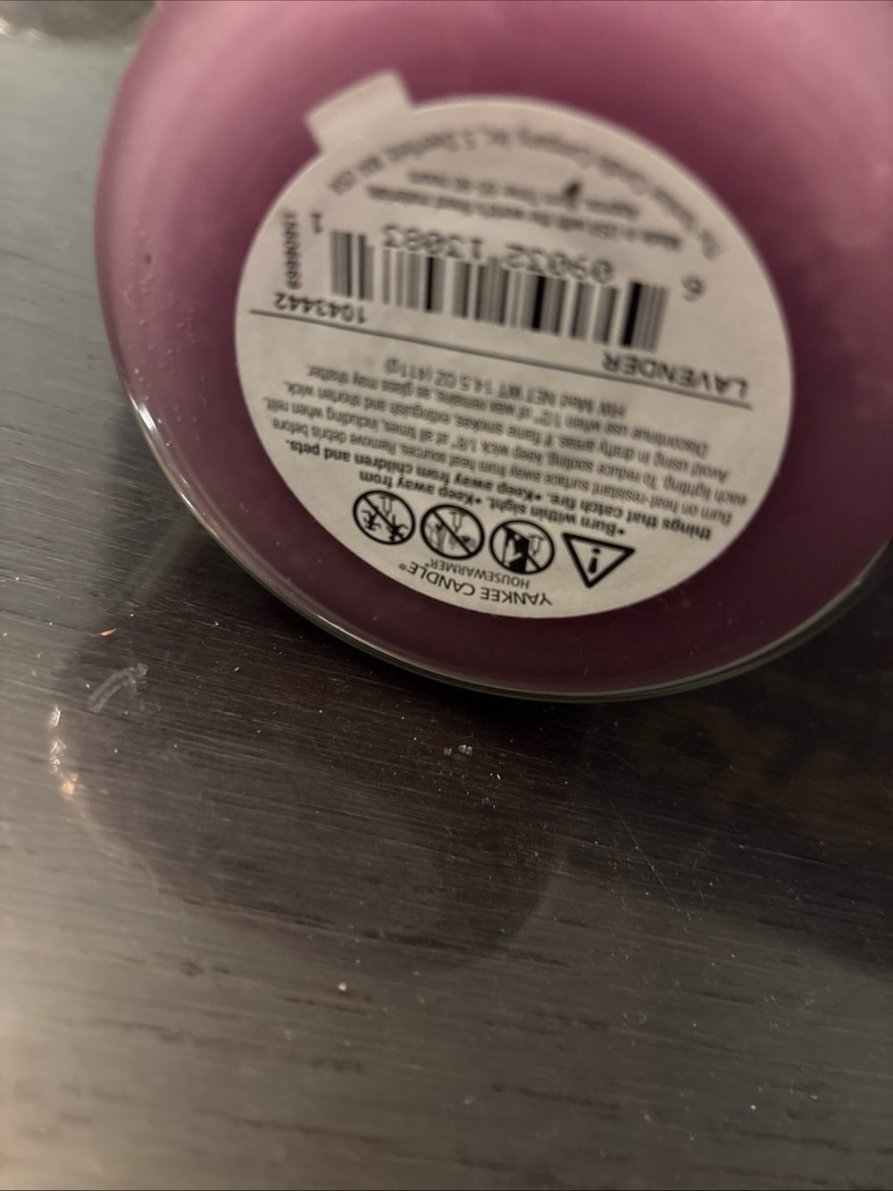 Yankee Candle RARE Lavender Jar Candle - 14.5 oz - Picture 8 of 9